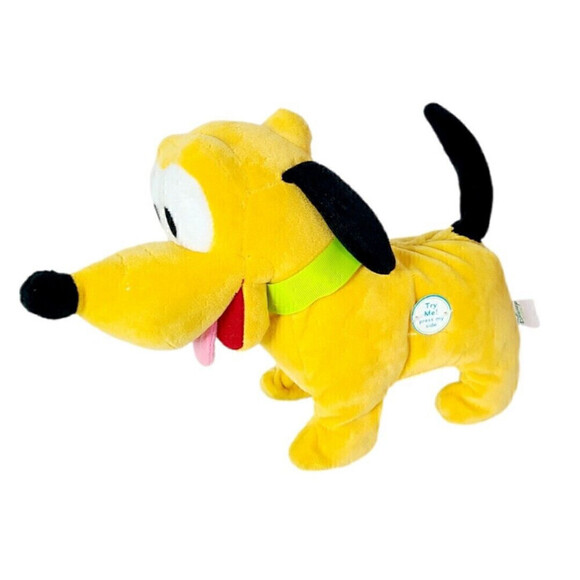 PLUTO Animated Walking Pet Disney Baby Walking, Barking, Tail Wagging Plush Toy - Picture 1 of 8
